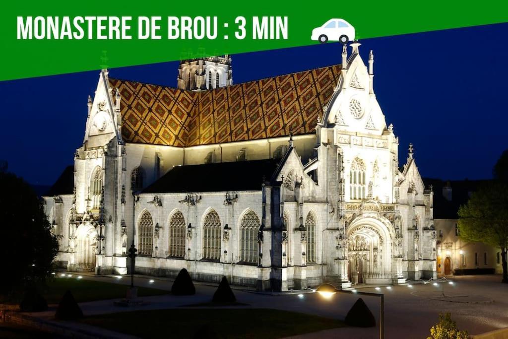 Spacieux - Proche-Gare - Parking Bourg-en-Bresse Eksteriør billede